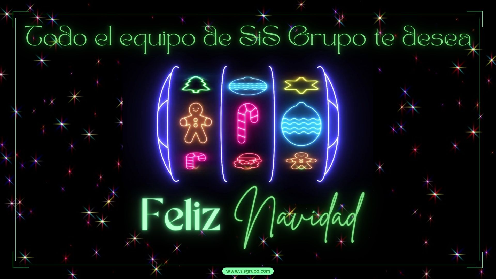 Todo el equipo de SiS Grupo les desea Felices Fiestas